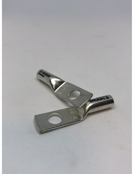 Varinis antgalis dengtas alavu 10mm2 laidui M6 ERGOM DIN46235