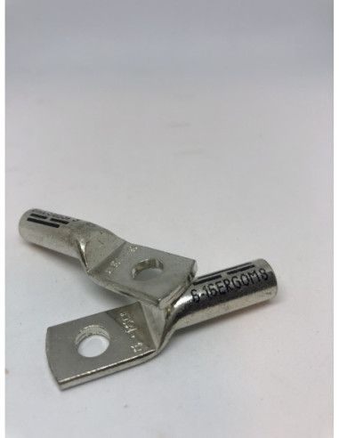 Varinis antgalis dengtas alavu 16mm2 laidui M6 ERGOM DIN46235