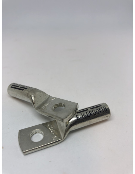 Varinis antgalis dengtas alavu 16mm2 laidui M6 ERGOM DIN46235
