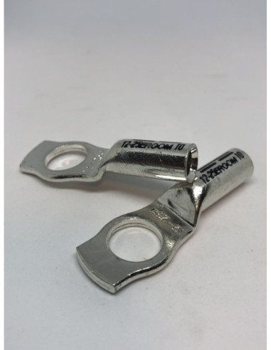 Varinis antgalis dengtas alavu 25mm2 laidui M12 ERGOM DIN46235